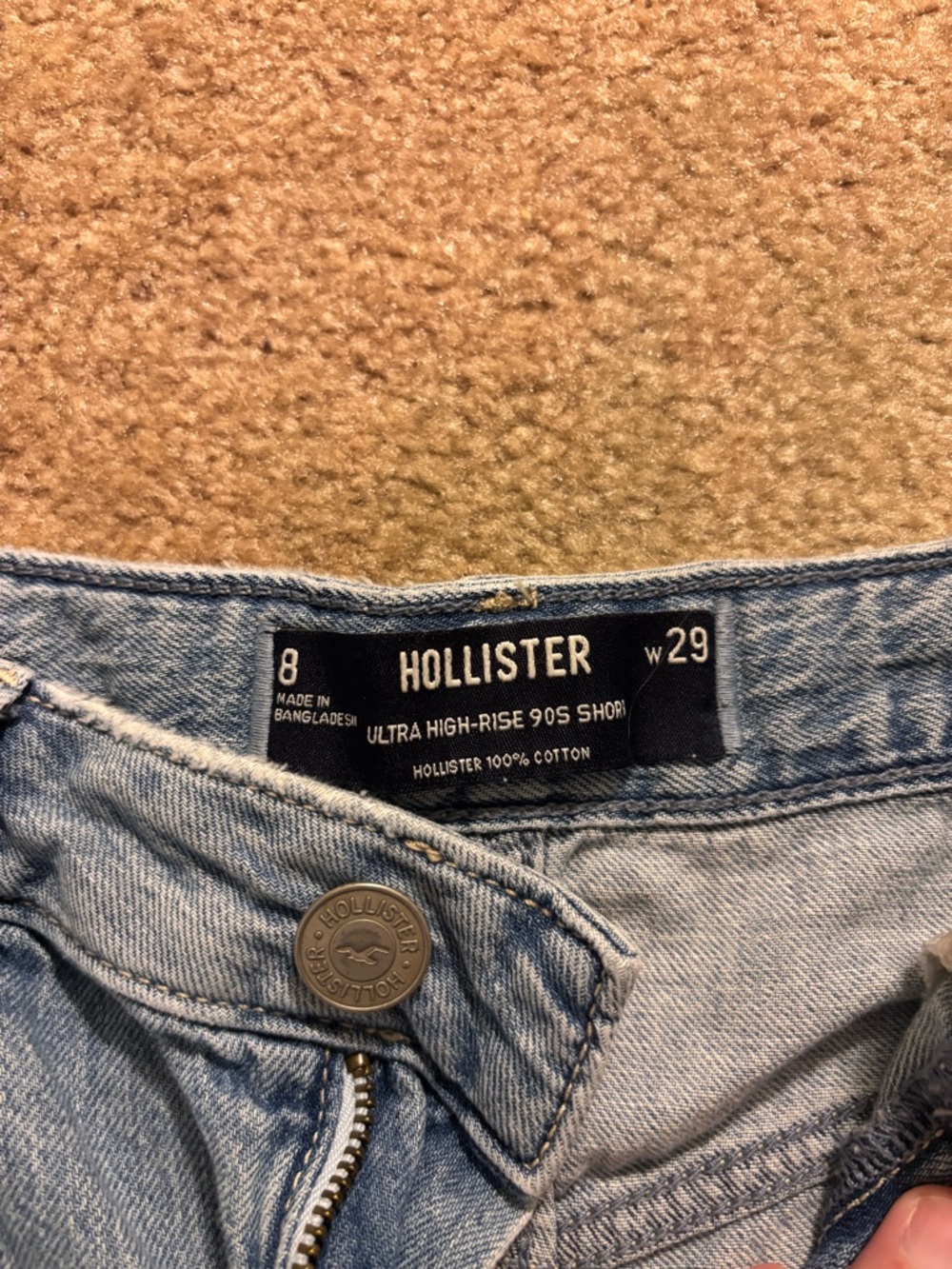 Hollister Ultra High Rise 90’s Shorts